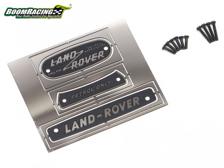Boom Racing Emblem Set for Series Land Rover 
