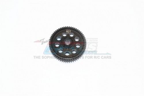 GPM Racing Axial Yeti Jr. Harden Steel #45 Spur Gear 60T - 1Pc Black