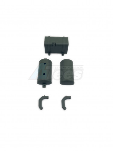 Hobby Plus Hobby Plus 1/18 Terranaut 8x8 Terranaut Gas & Fuel Tank ( Green )