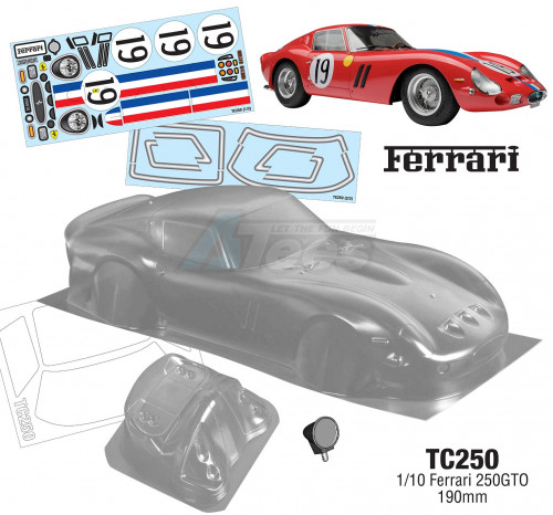 Team C Miscellaneous All 1/10 Ferrari 250 GTO 190mm