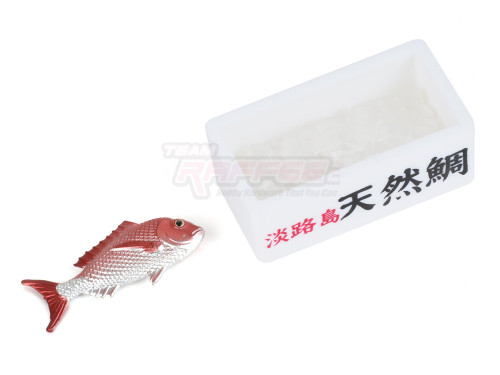 Team Raffee Co. Miscellaneous All Scale Accessories - Fish Tubs (Included Red Sea Bream)