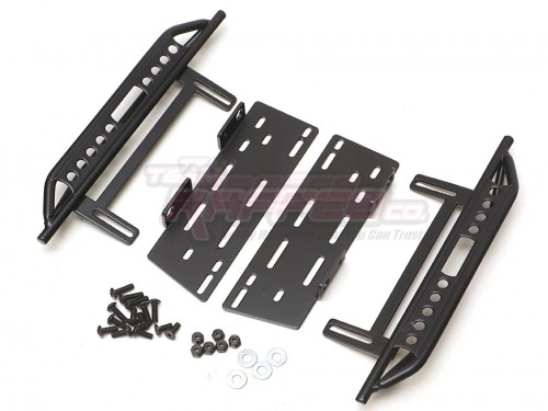 Team Raffee Co. Axial SCX10 II Metal Side Sliders for SCX10 II