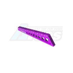 3Racing Miscellaneous All Chassis Droop Gauge -4 To 10mm - Purple