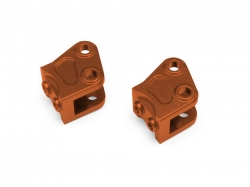 Boom Racing Axial Wraith Aluminum Lower Suspension Link mount (2)  Orange