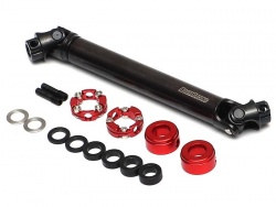 Boom Racing Traxxas TRX-4 BADASS™ Heavy Duty Steel Center Drive Shaft 101-131mm (Pin to Pin) 1Pc [Recon G6 Certified]