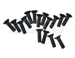 DHK DHK Hunter BL (8331) Flathead screw (KM3X10mm) (16 pcs) 