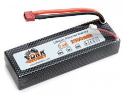 DHK DHK Wolf BL (8131) LiPo battery (7.4V 20C 2300mAh)