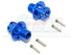 GPM Racing Arrma Kraton 6S BLX Aluminium 13Mm Hex Adapters for 106005/106015/106018/106040T1  - 6Pc Set Blue