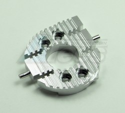 GPM Racing Tamiya CC01 Aluminum Motor Plate - 1 Piece  Silver