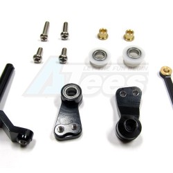 GPM Racing Tamiya CC01 Aluminum Steering Assembly - 1set Black