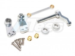 GPM Racing Tamiya CC01 Aluminum Steering Assembly - 1set Silver