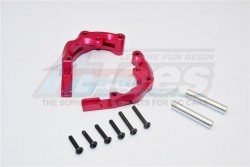 GPM Racing Traxxas Rustler VXL Aluminium Rear Link Parts - 2Pcs Set Red