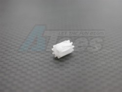 GPM Racing XMods Evolution Touring Delrin Motor Gear (9T) - 1 Pc White