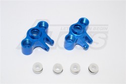 GPM Racing Traxxas 1/16 Mini Summit Aluminum Front/rear Knuckle Arm - 1 Pair Set Blue