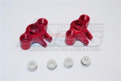 GPM Racing Traxxas 1/16 Mini Slash Aluminum Front/rear Knuckle Arm - 1 Pair Set Red
