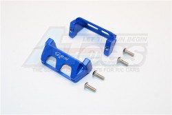 GPM Racing Traxxas 1/16 Mini E-Revo Aluminium Servo Protector - 2Pcs Set Blue