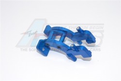 GPM Racing Traxxas 1/16 Mini E-Revo Aluminum Rear Wing Mount - 1 Set Blue
