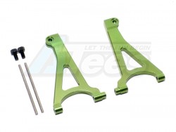 GPM Racing Traxxas 1/16 Mini E-Revo Aluminum Front Upper Arm - 1 Pair Set  Green