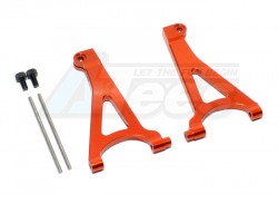 GPM Racing Traxxas 1/16 Mini E-Revo Aluminum Front Upper Arm - 1 Pair Set  Orange
