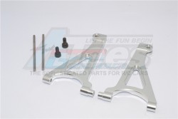 GPM Racing Traxxas 1/16 Mini E-Revo Aluminum Front Upper Arm - 1 Pair Set  Silver