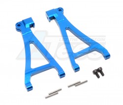 GPM Racing Traxxas 1/16 Mini Summit Aluminum Front Lower Arm - 1 Pair Set  Blue
