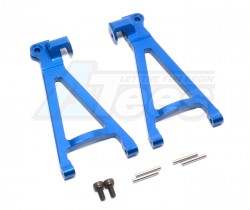 GPM Racing Traxxas 1/16 Mini Summit Aluminum Rear Lower Arm - 1 Pair Set  Blue