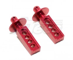 GPM Racing Traxxas 1/16 Mini E-Revo Aluminum Front Body Post - 1 Pair  Red