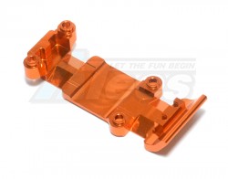 GPM Racing Traxxas 1/16 Mini E-Revo Aluminum Rear Skip Plate - 1 Pc  Orange