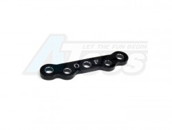 GPM Racing Kyosho Mini Inferno Graphite Front Arm Plate For Front Gear Box - 1 Piece Black