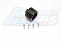 GPM Racing Thunder Tiger Kaiser XS Aluminium Differential Casing - 1Set Black