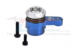 GPM Racing Team Losi 1/18 Mini LMT Aluminum 7075 21T Servo Horn W. Built-In Spring Blue