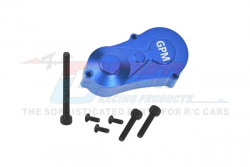 GPM Racing Team Losi 1/18 Mini LMT Aluminum 7075 Center Gear Box Housing Set With Covers Blue