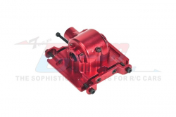 GPM Racing Team Losi 1/18 Mini LMT Aluminum 7075 Center Gear Box Housing Set With Covers Red
