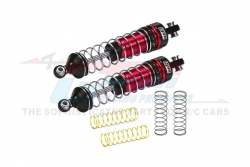 GPM Racing Team Losi 1/18 Mini LMT Aluminum 6061 Front/Rear Shock Set Red