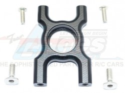 GPM Racing Arrma Kraton 6S BLX Aluminium Center Diff Mount (Front) - 5Pc Set Black