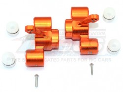 GPM Racing Arrma Kraton 6S BLX Aluminium Front Knuckle Arms for 106005/106015/106018/106040T1 - 8Pc Set Orange