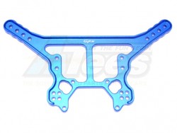 GPM Racing Arrma Kraton 6S BLX Aluminium Rear Damper Plate - 1Pc Set Blue