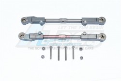 GPM Racing Arrma Kraton 6S BLX Aluminium + Stainless Steel Rear Upper Arm Tie Rod - 10Pcs Set Gun Metal
