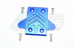 GPM Racing Arrma Kraton 6S BLX Aluminium Rear Chassis Protection Plate - 5Pcs Set Blue