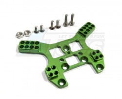 GPM Racing Kyosho Mini Inferno Aluminum Rear Damper Tower With Screws - 1Pc Set Black