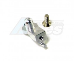GPM Racing Kyosho Mini Inferno Aluminum Rear Body Posts Mount With Screw - 1 Piece Set Silver