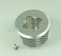 GPM Racing Kyosho Mini Inferno Aluminum Heat Sink For Speed Controller With Screw - 1 Piece Set Special Design Silver