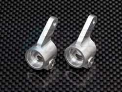 GPM Racing Traxxas Rustler VXL Aluminum Front Knuckle 1 Pair Silver