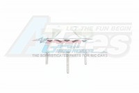 GPM Racing Traxxas Rustler VXL Aluminium Rear Arm Stabilize Mount (For VXL 67076-4) Silver