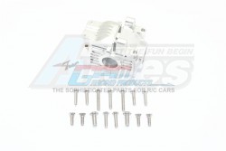 GPM Racing Traxxas Rustler VXL Aluminium Rear Gear Box - 17Pcs Set (For 67076-4) Silver