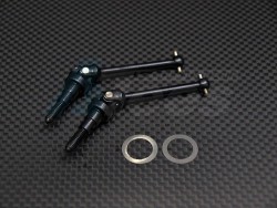 GPM Racing Tamiya CC01 Steel Front Universal Swing Shaft (45mm) - 1 Pair Black