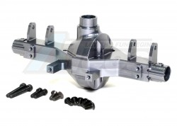 GPM Racing Axial SCX10 Aluminum Front/rear Gear Box - 1set Gun Metal