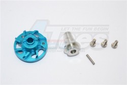 GPM Racing Traxxas Slash 4X4 Aluminium Main Shaft With Hard Steel Ends  Blue