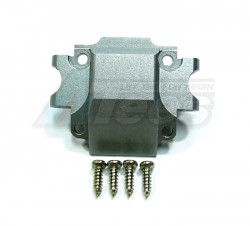 GPM Racing Tamiya TA02 Aluminum Front Gear Box (Bottom) Part Gun Metal