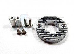 GPM Racing Tamiya TA02 Aluminum Motor Mount For 16T, 21T Standard Gun Metal
